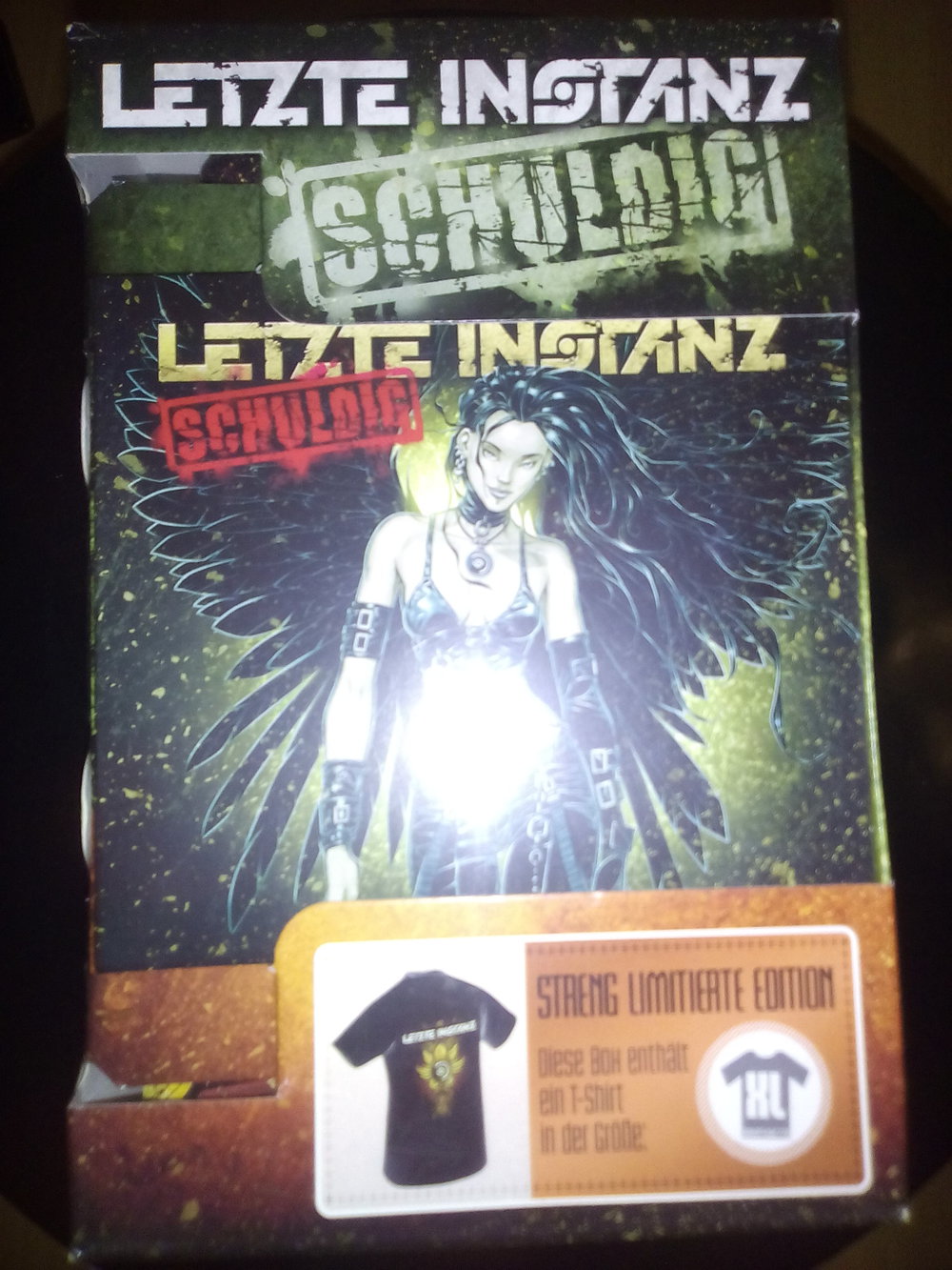 Letzte Instanz, Schuldig, Neu, OVP, 2000, T-Shirt