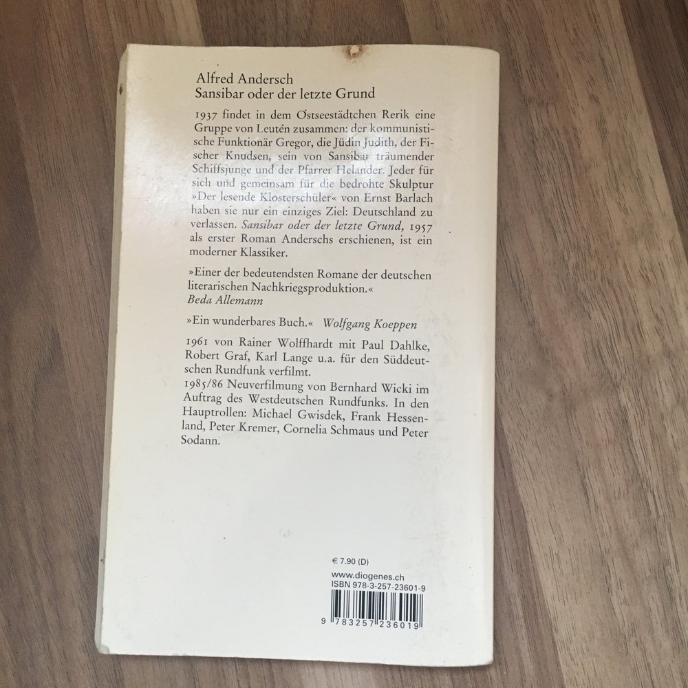 Sansibar oder der letzte Grund 