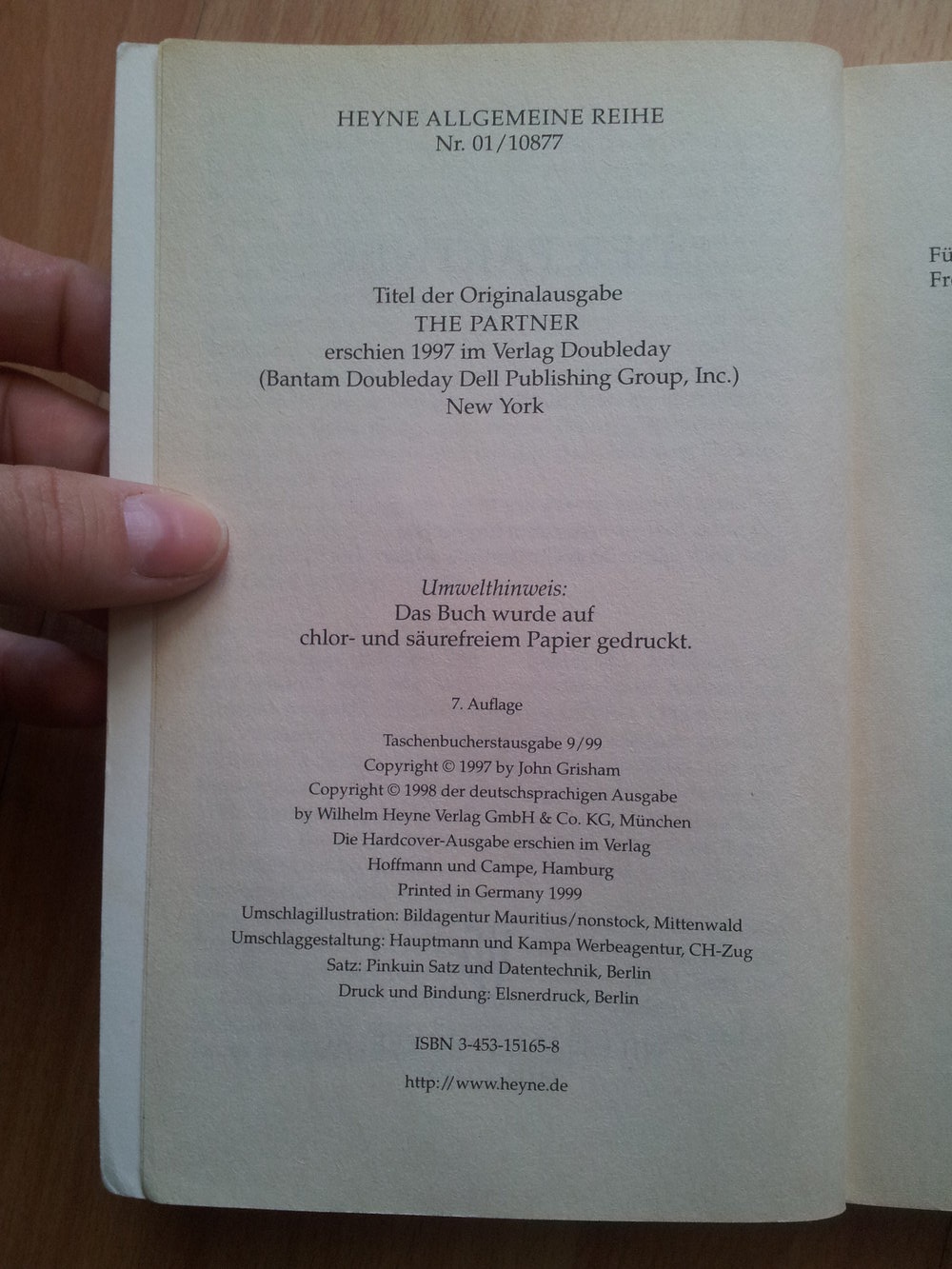 Buch - DerPartner - John Grisham