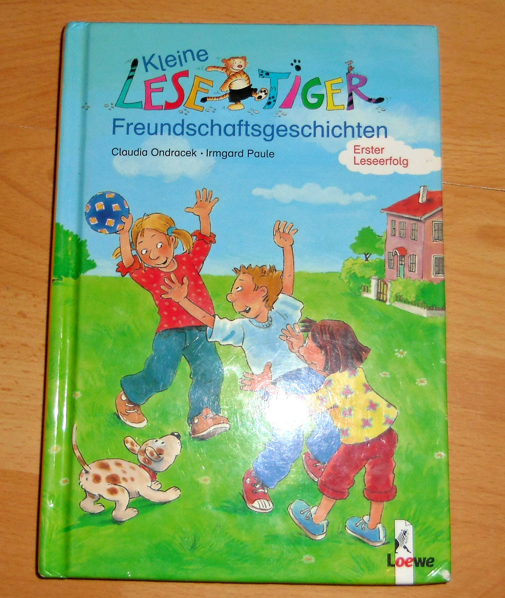 Lesetiger+ Lesespatz, Wendebuch, 