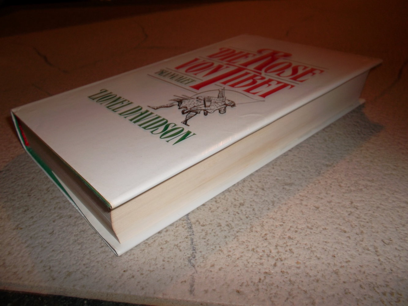 buch,lionel davidson,die rose von tibet