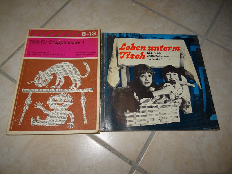 Leben unterm Tisch - Diskussionsbuch und Buch für Gruppenleiter