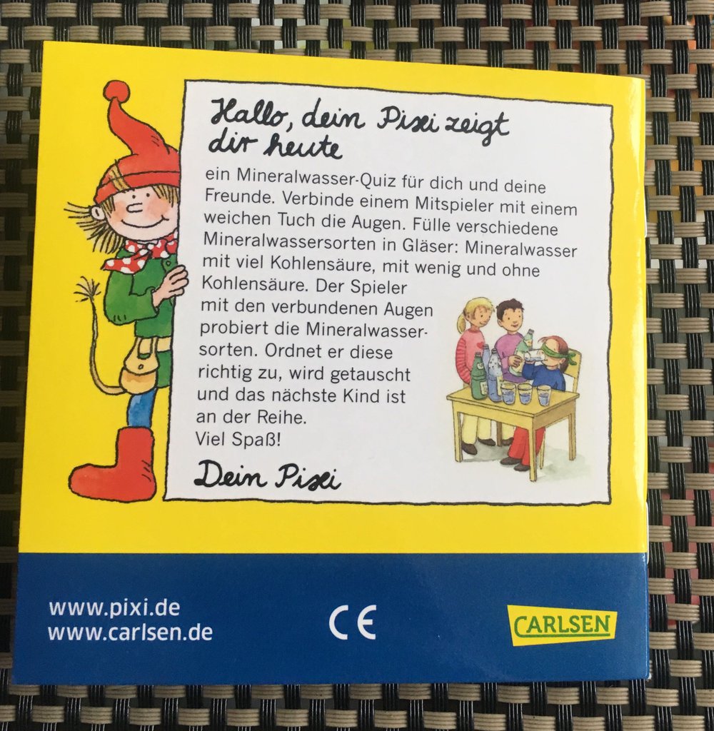 Neu, Wie kommt das Wasser in die Flasche, Pixi 