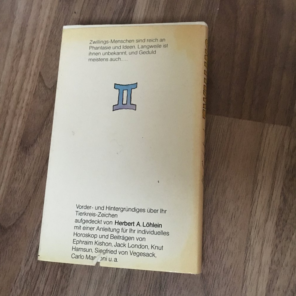 Alles Gute für den Zwilling 21. Mai - 21. Juni