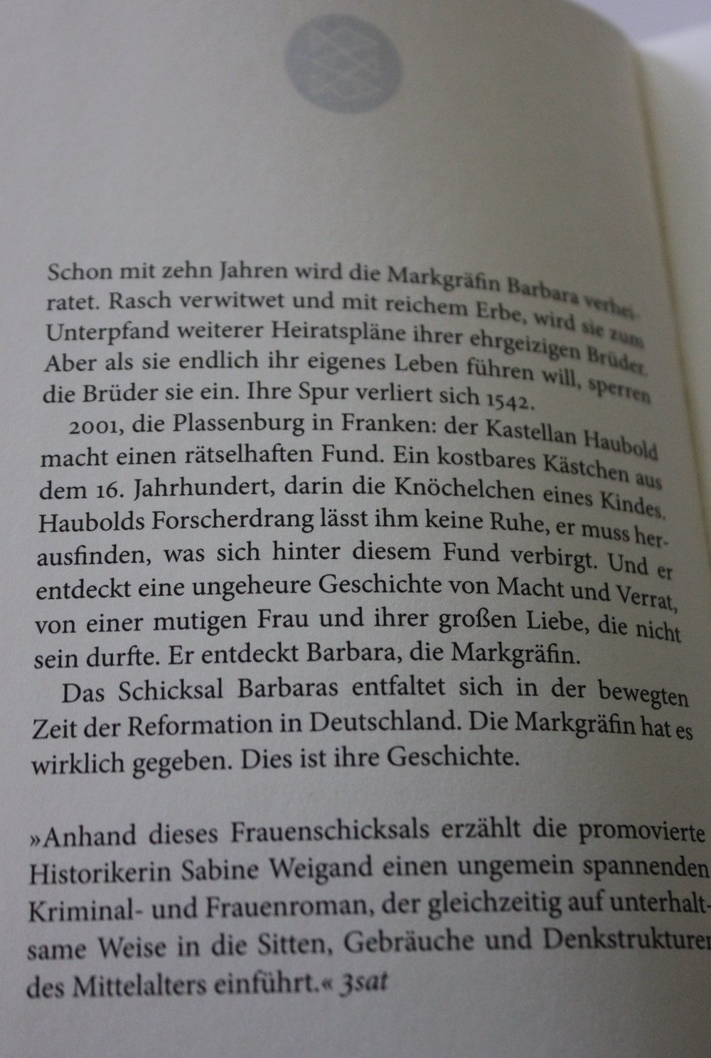 Die Markgräfin - Sabine Weigand