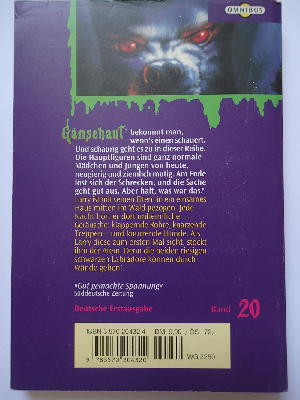 Zu verschenken: Gänsehaut - Der Geisterhund