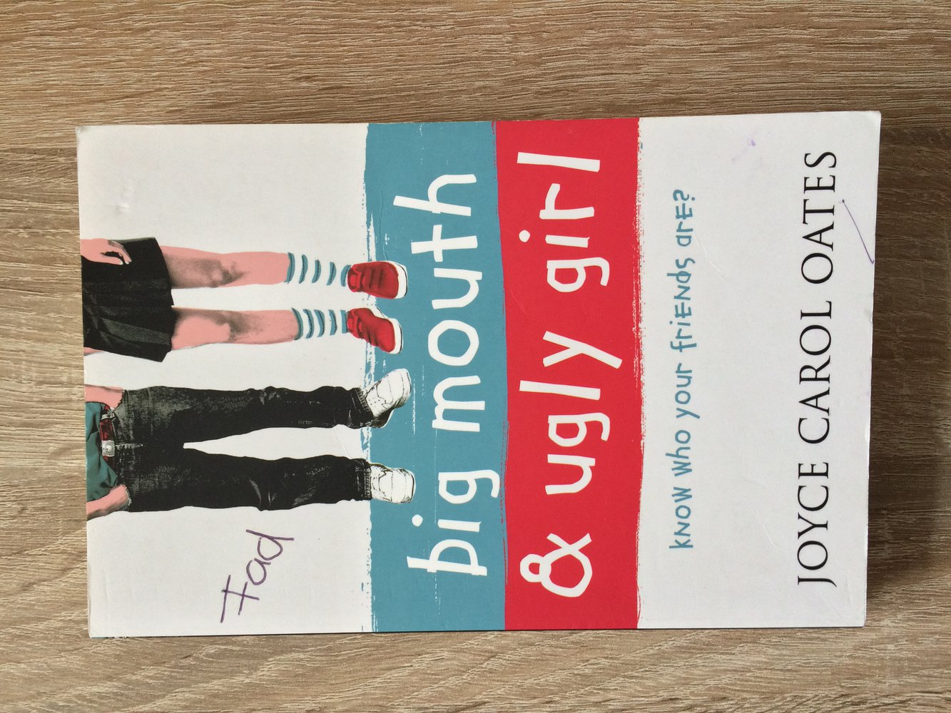 Big Mouth & Ugly Girl, Know who your friends are? - Joyce Carol Oates