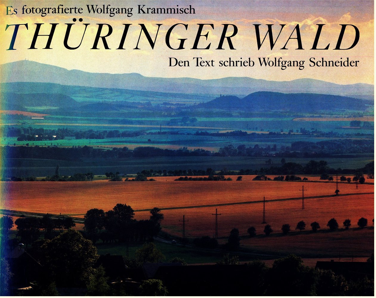 Bildband im Großformat : Thüringer Wald 