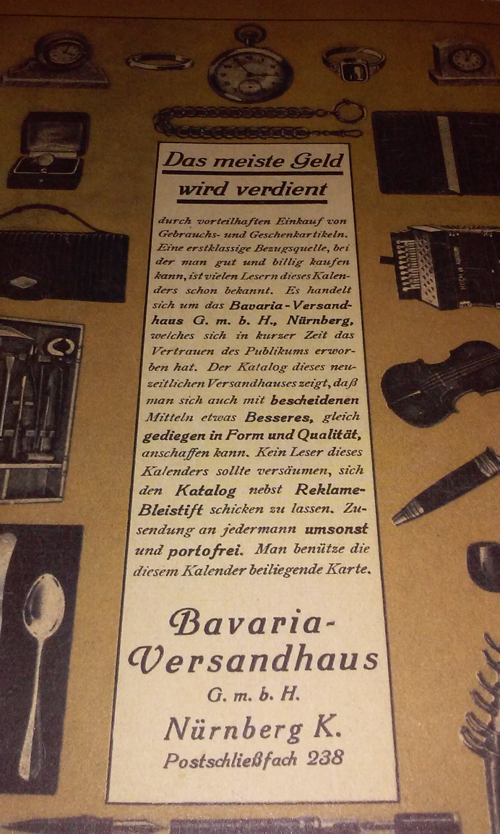 Pfarrer Heumann - Kalender/Taschenbuch für das Jahr 1926 (reprint) in alter deutscher Schrift Geschenktipp für Sammler
