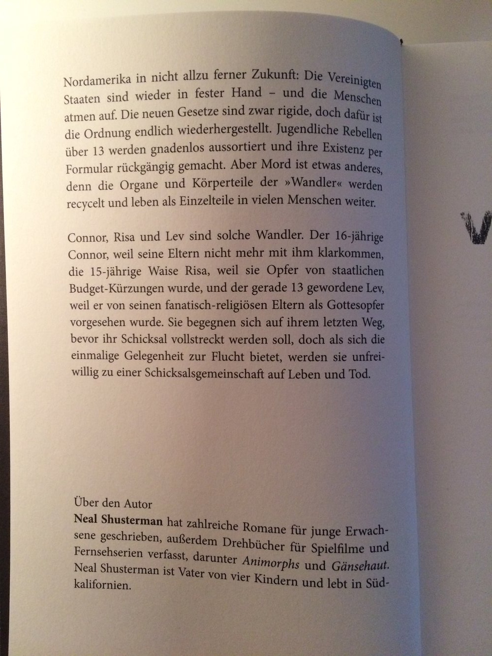 Vollendet Neal Shusterman Dystopie Roman 