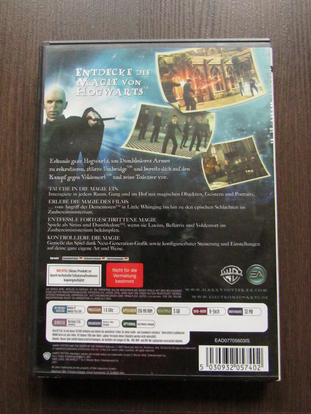 Harry Potter und der Orden des Phönix, PC-Spiel