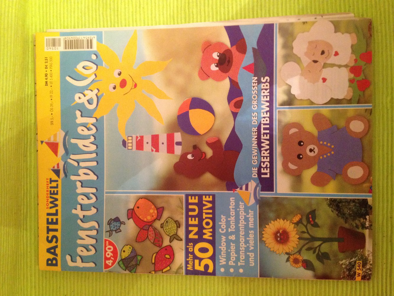 Bastelheft Fensterbilder und Co.