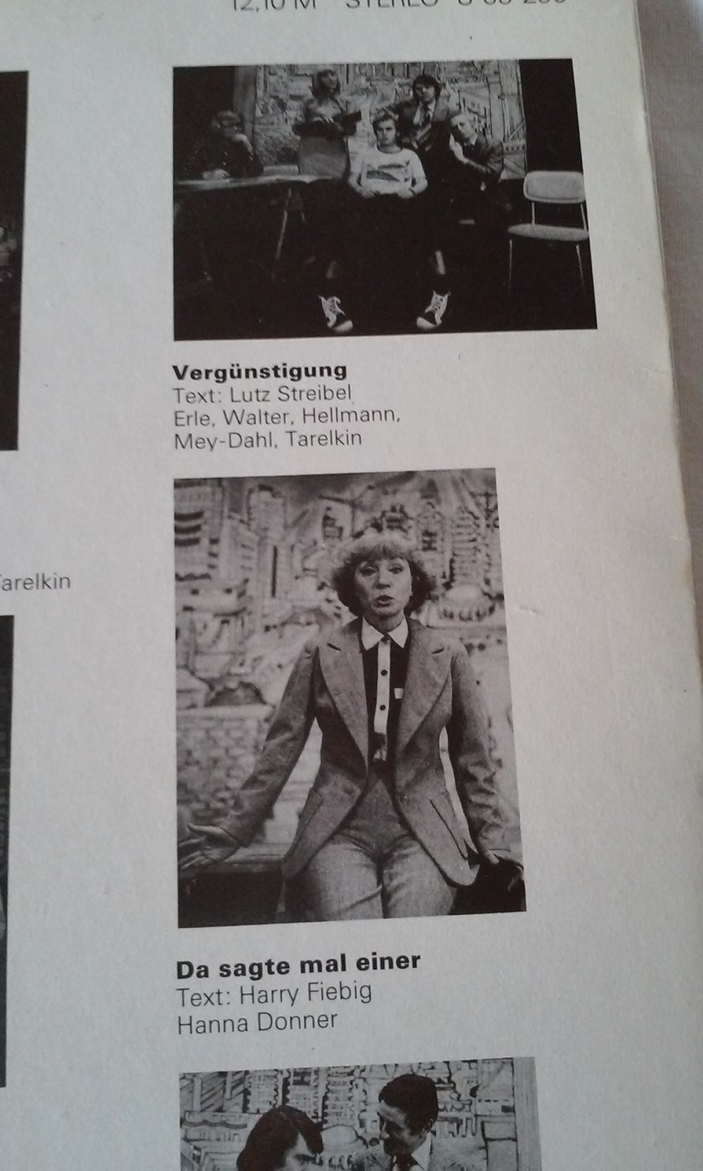 Danke, weiterlachen - Ausschnitte aus 