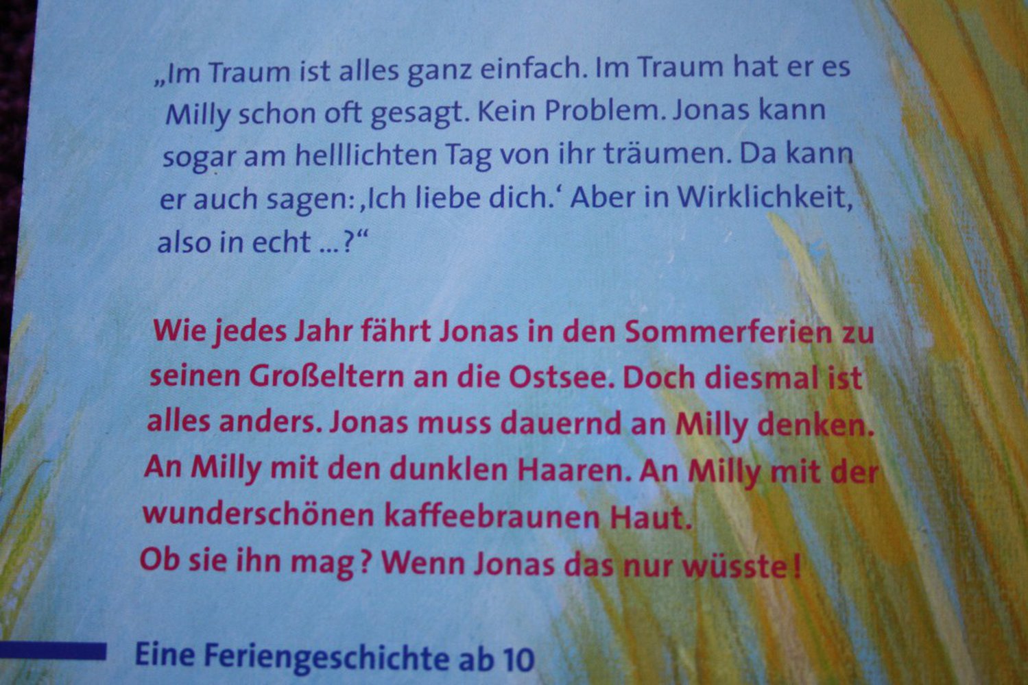 Jonas, Milly und die ganz große Liebe
