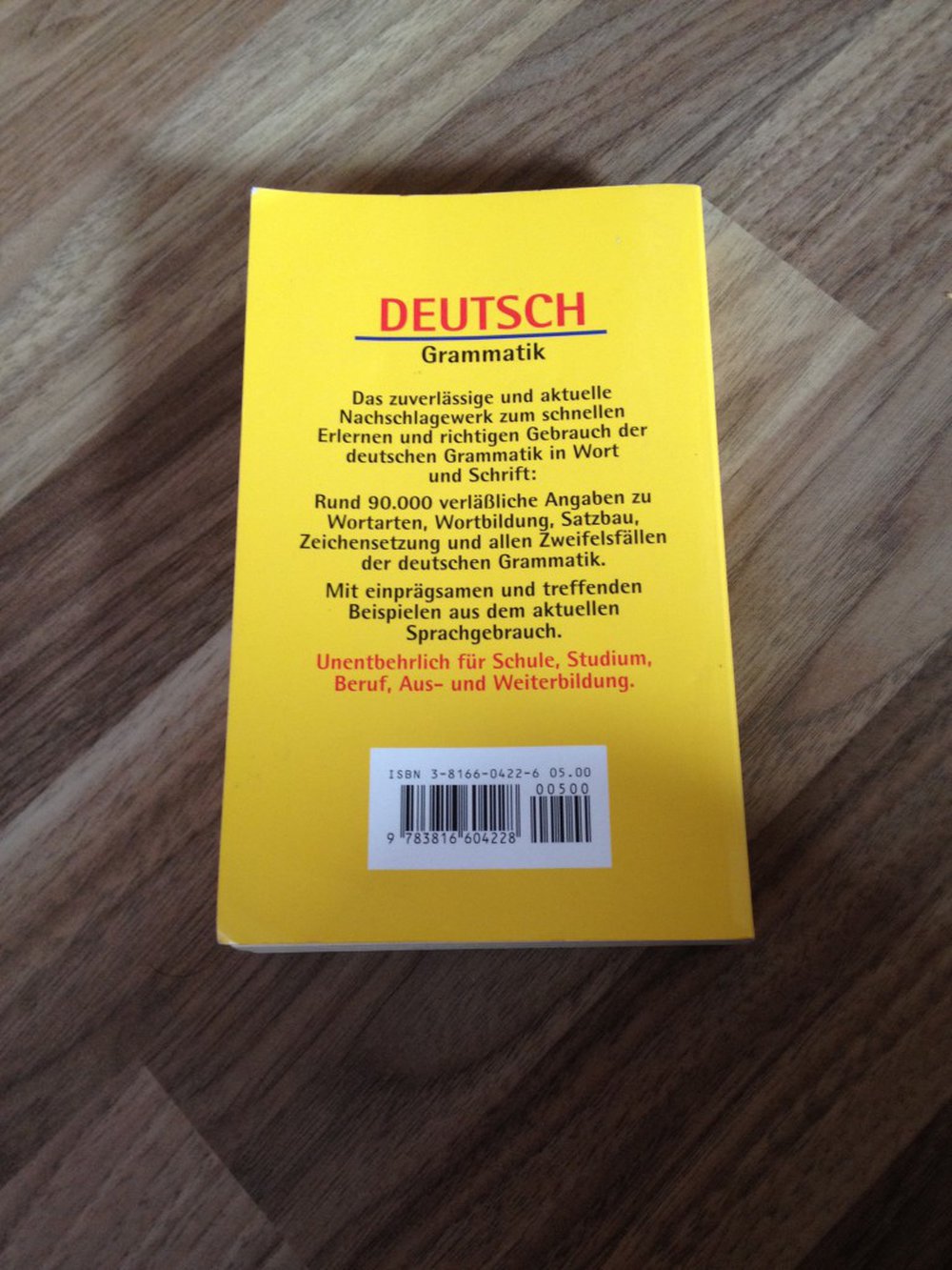 Deutsch – Grammatik