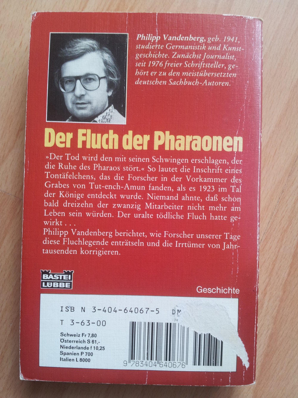 Sachbuch - Der Fluch der Pharaonen - Geschichte Ägypten 