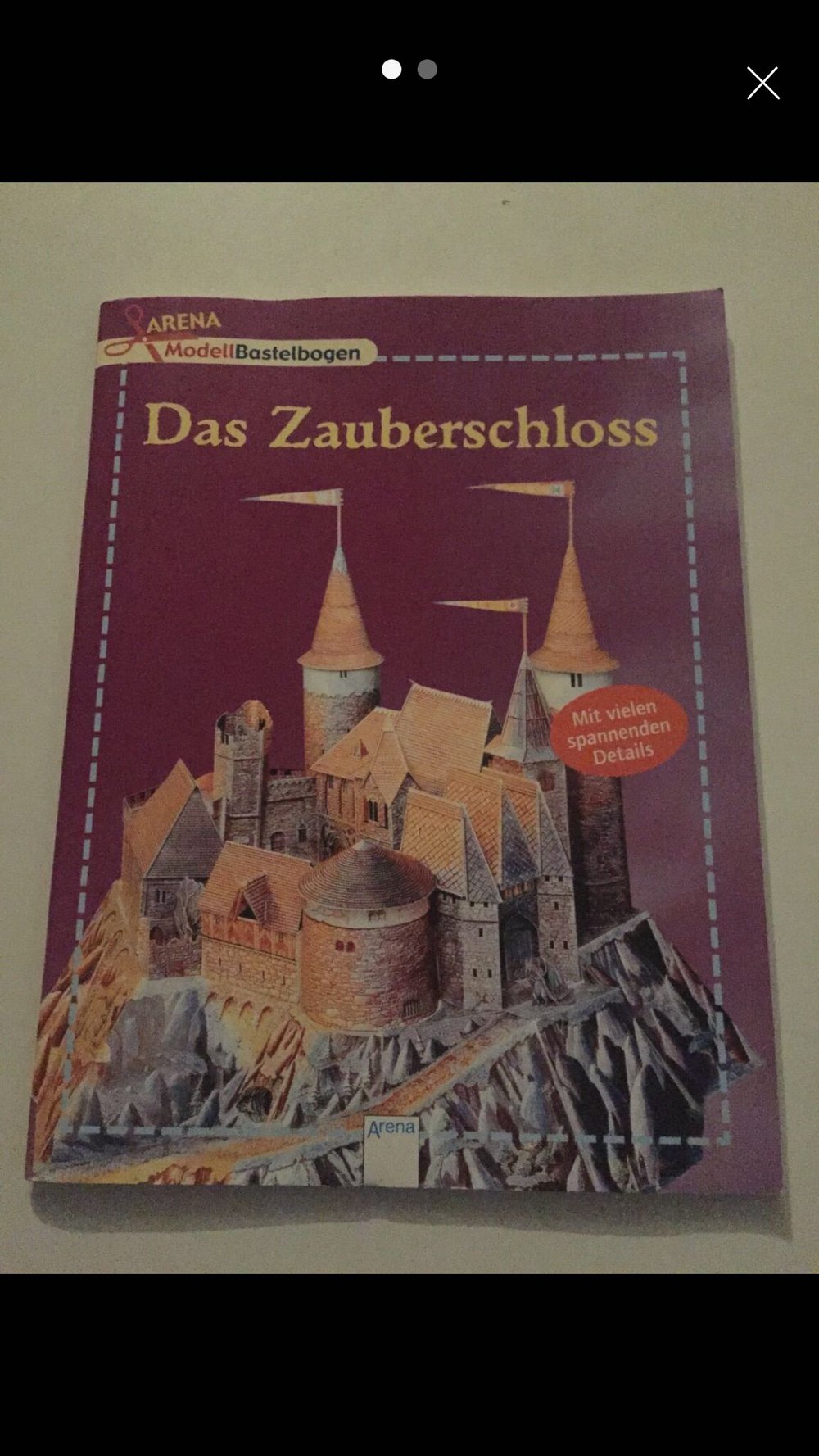 Zauberschloss zusammenbauen neu 