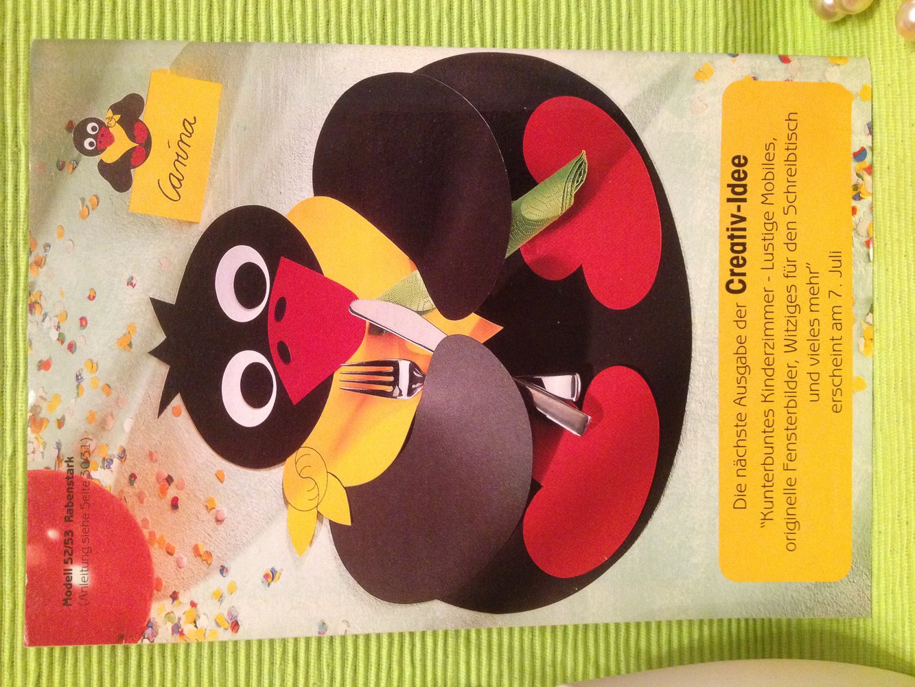 Bastelheft Feste feiern