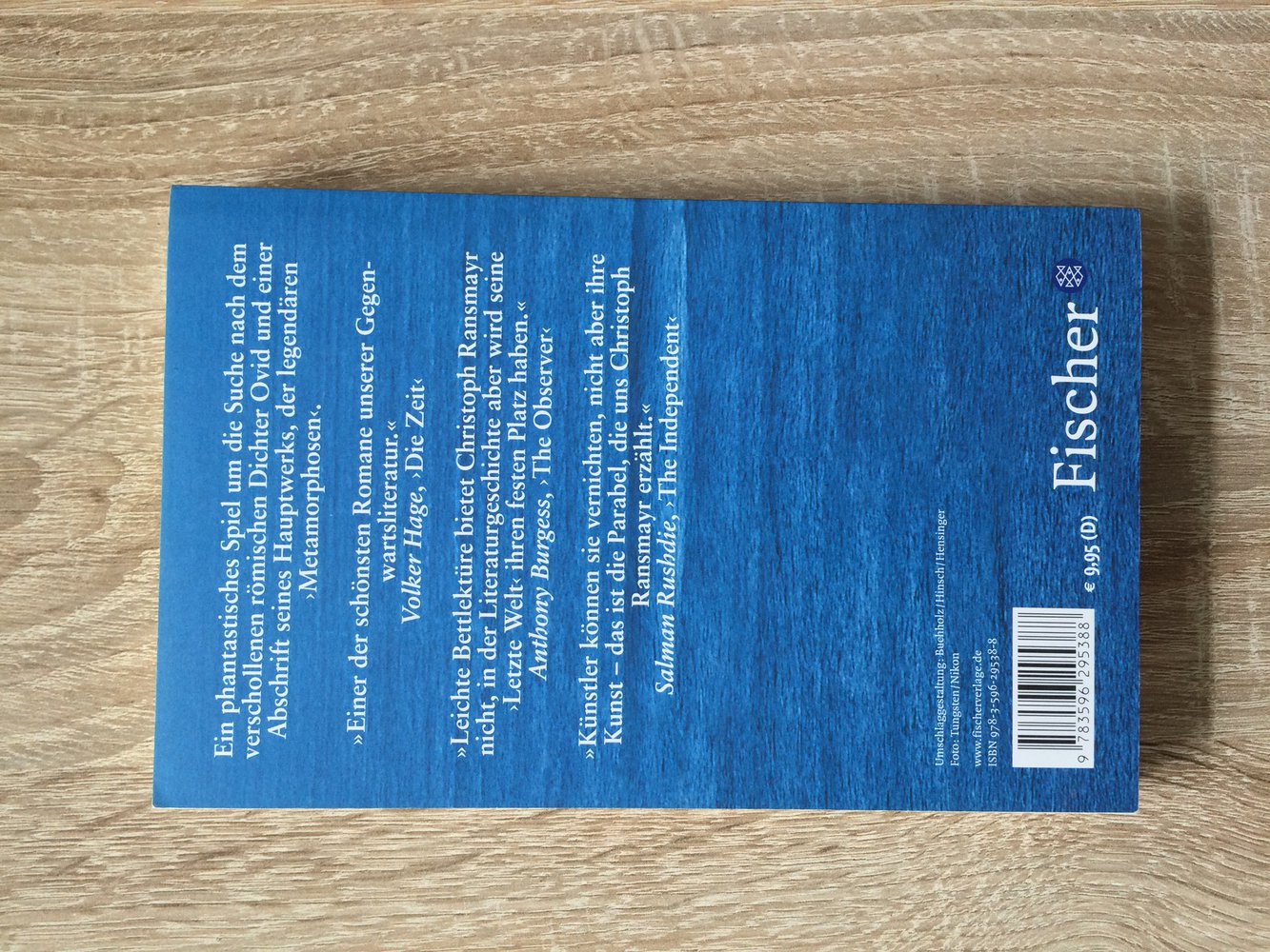 Die letzte Welt - Christoph Ransmayr