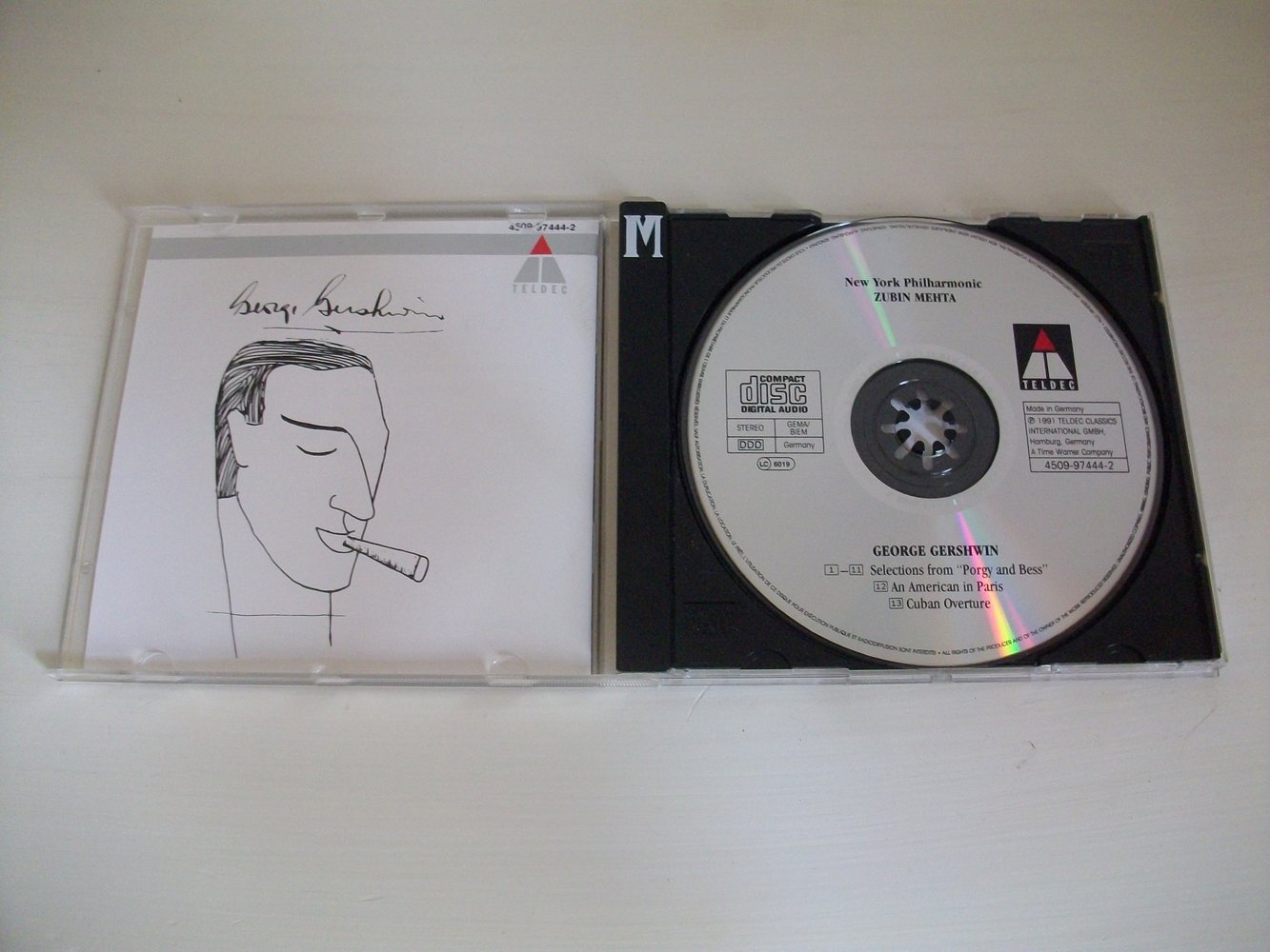 ZUBIN MEHTA Ein Amerikaner in Paris Porgy & Bess George Gershwin CD