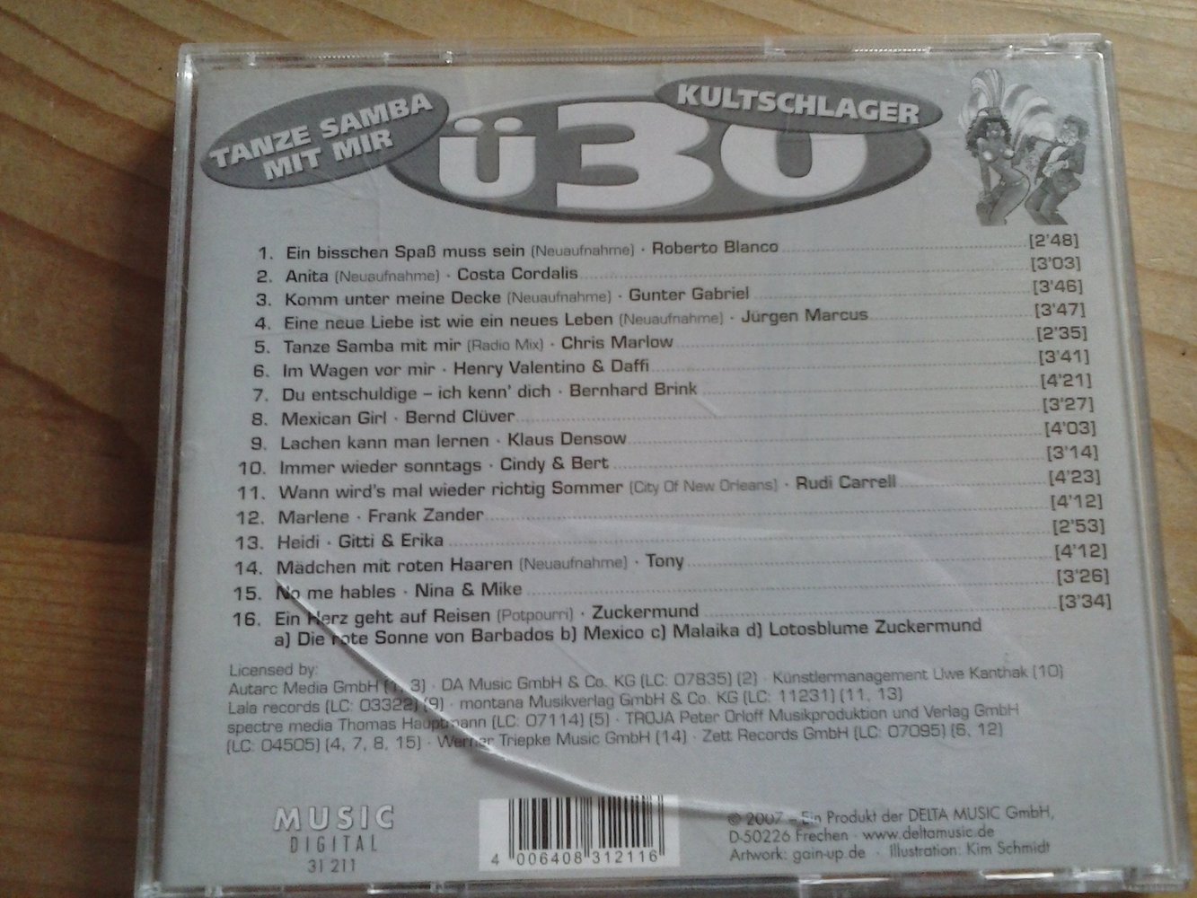 Ü30 Kultschlager - Tanze Samba mit mir