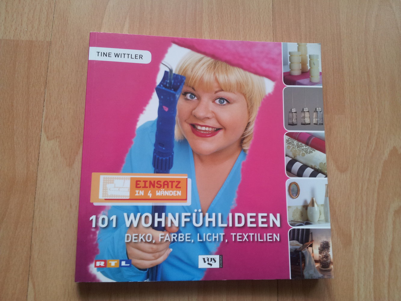 Buch - Einsatz in 4 Wänden - 1001 Wohnfühlideen - Deko, Farbe, Licht, Textilien