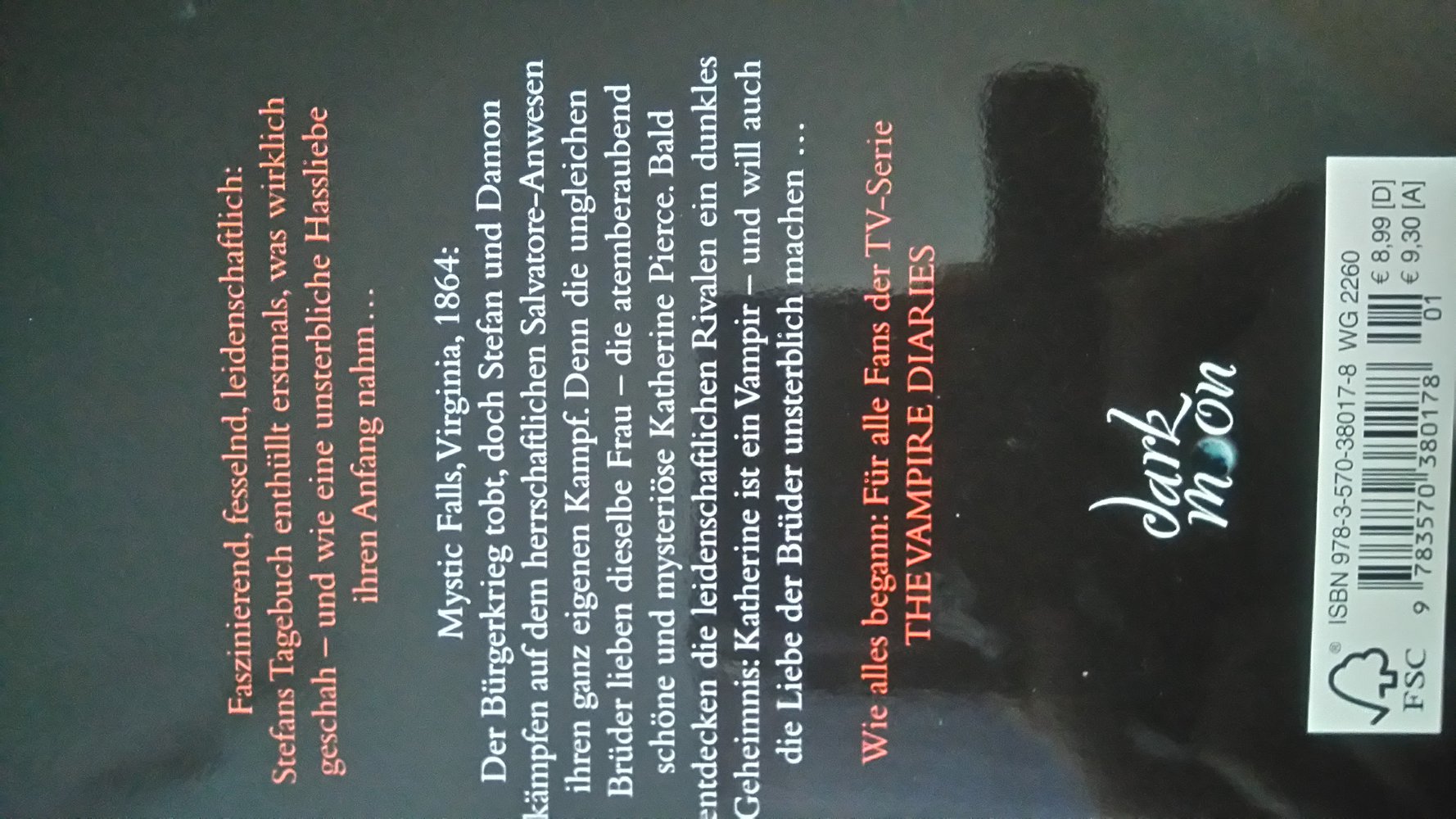 Vampire Diaries stefan's Diaries Am Anfang der Ewigkeit Buch