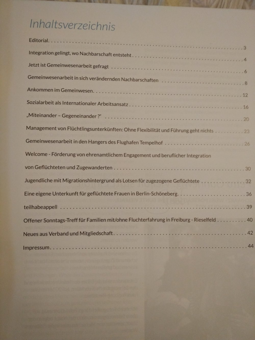 VskA - Rundbrief Stadtteilarbeit 1-2016