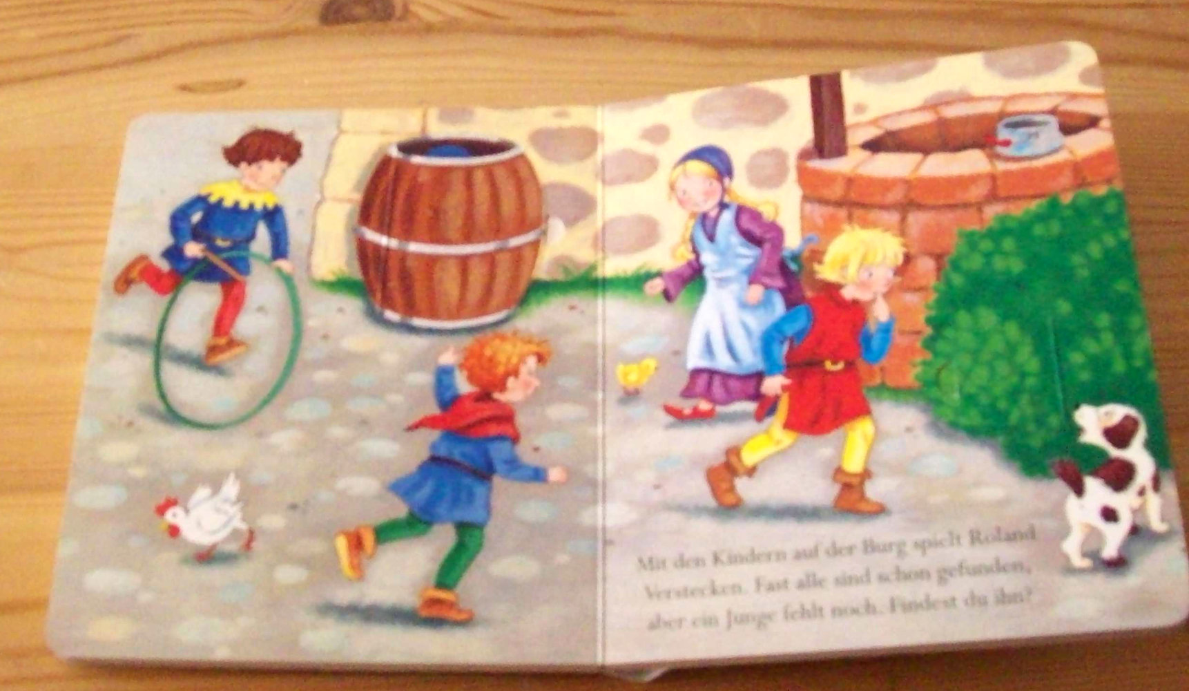 Pappbuch mit Klappen-Der kleine Ritter Roland