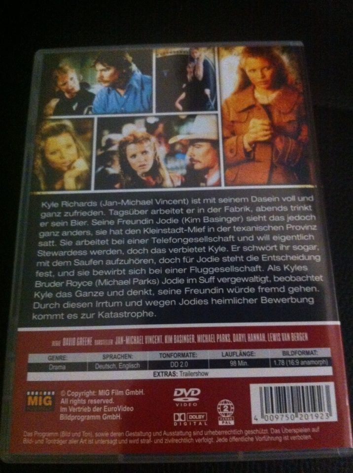 Die blonde Leidenschaft  DVD 1981 mit Kim Basinger & Jan-Michael Vincent #Drama