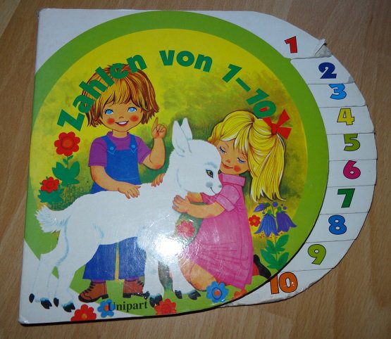 Zahlen von 1-10 - schönes Kinderbuch