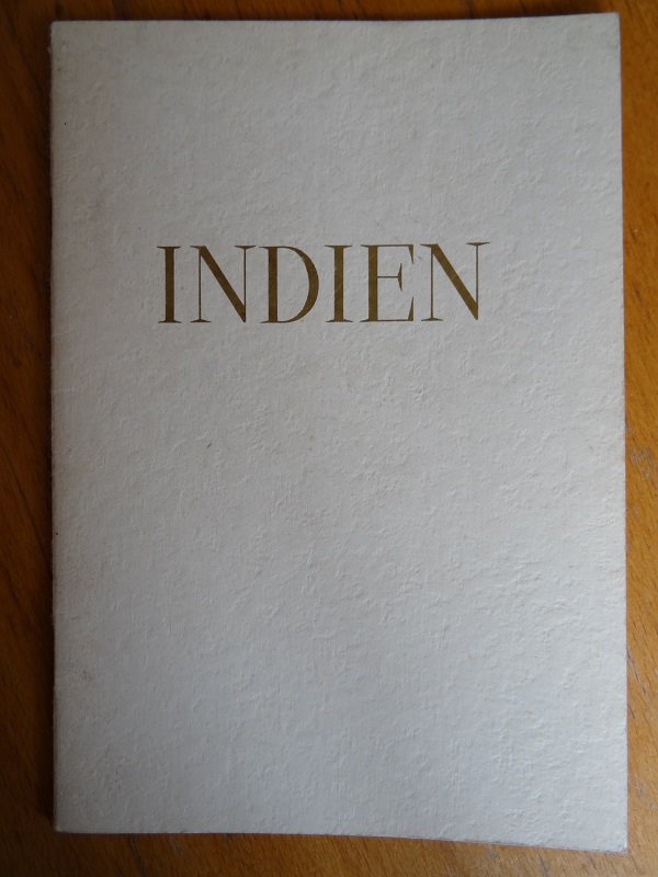 INDIEN- Bildband alte Werbe Reklame von GROSCH Tee