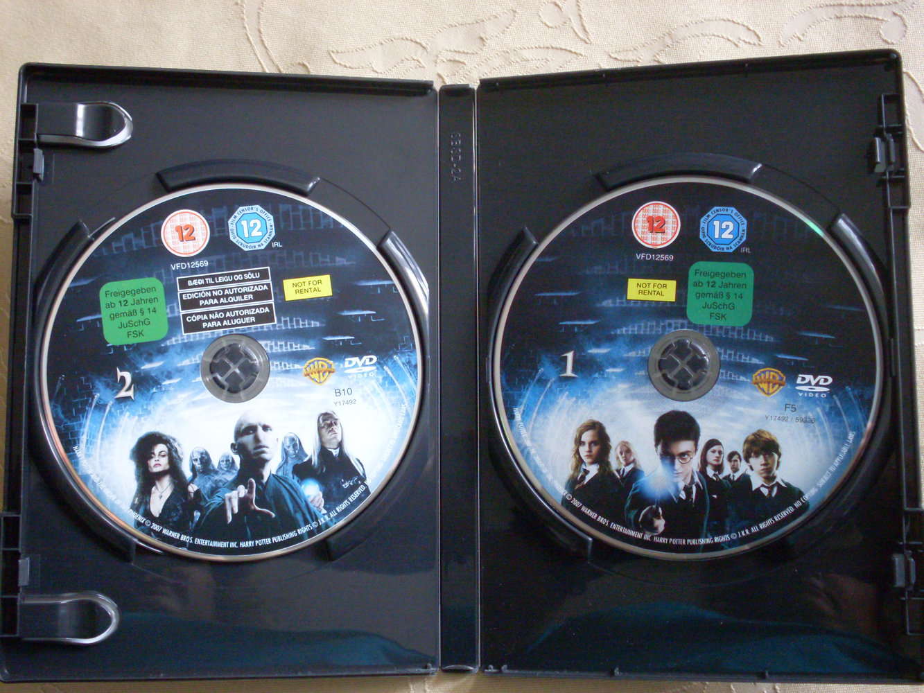 DVD Harry Potter Orden des Phönix 5.Teil