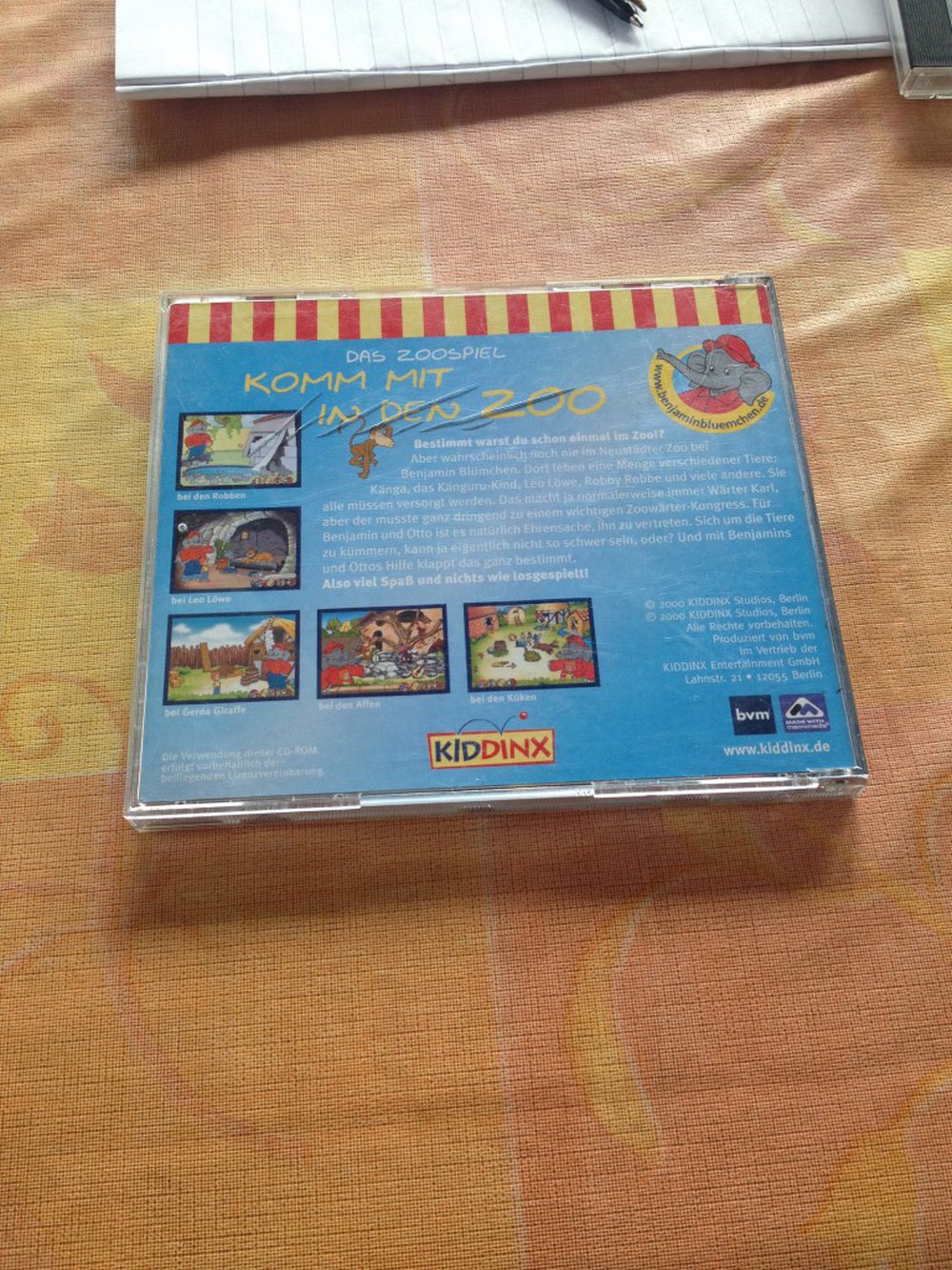 Das Zoospiel mit Benjamin Blümchen