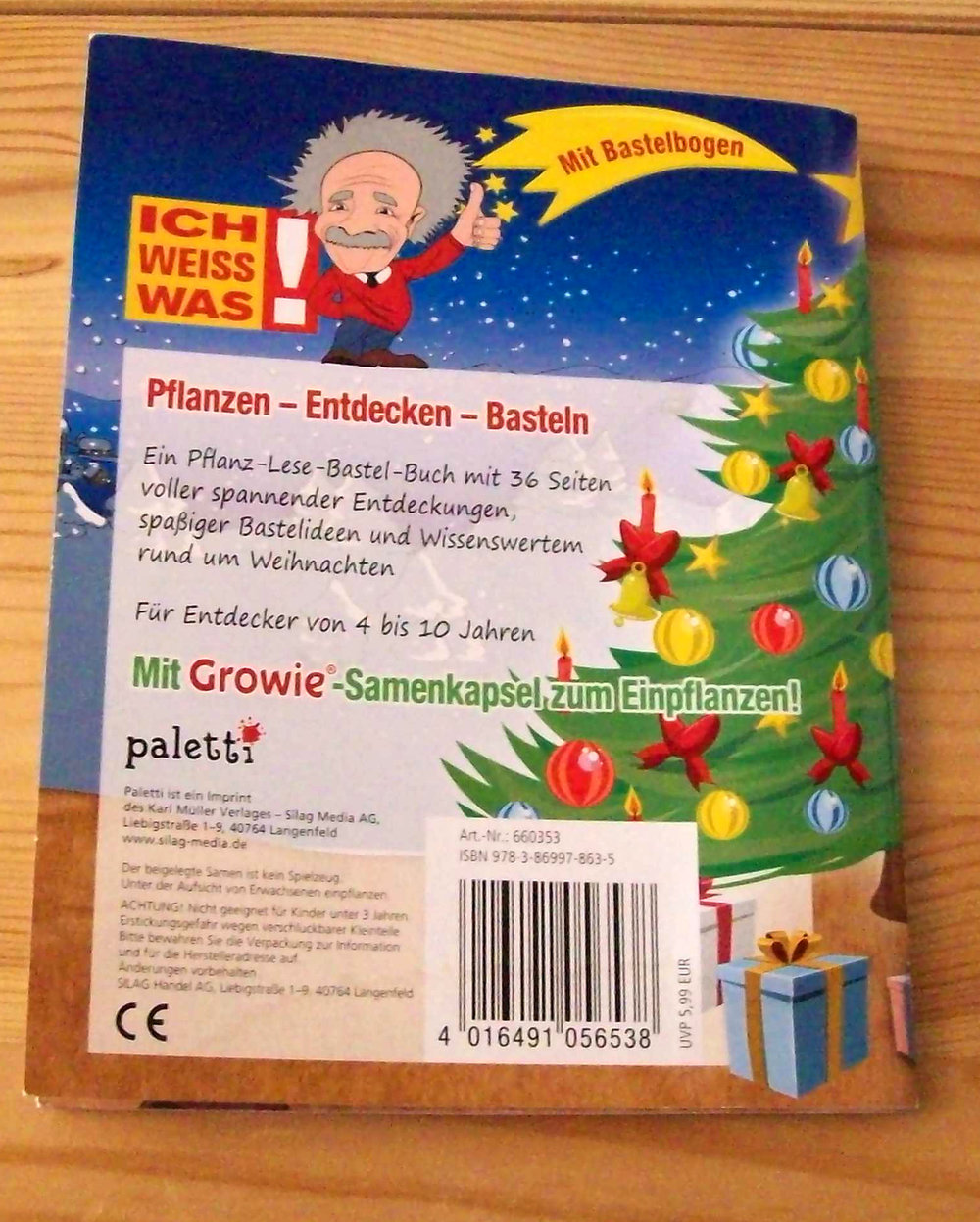 Ich weiß was- Albert E. - pflanzt mit Dir Deinen Weihnachtsbaum!