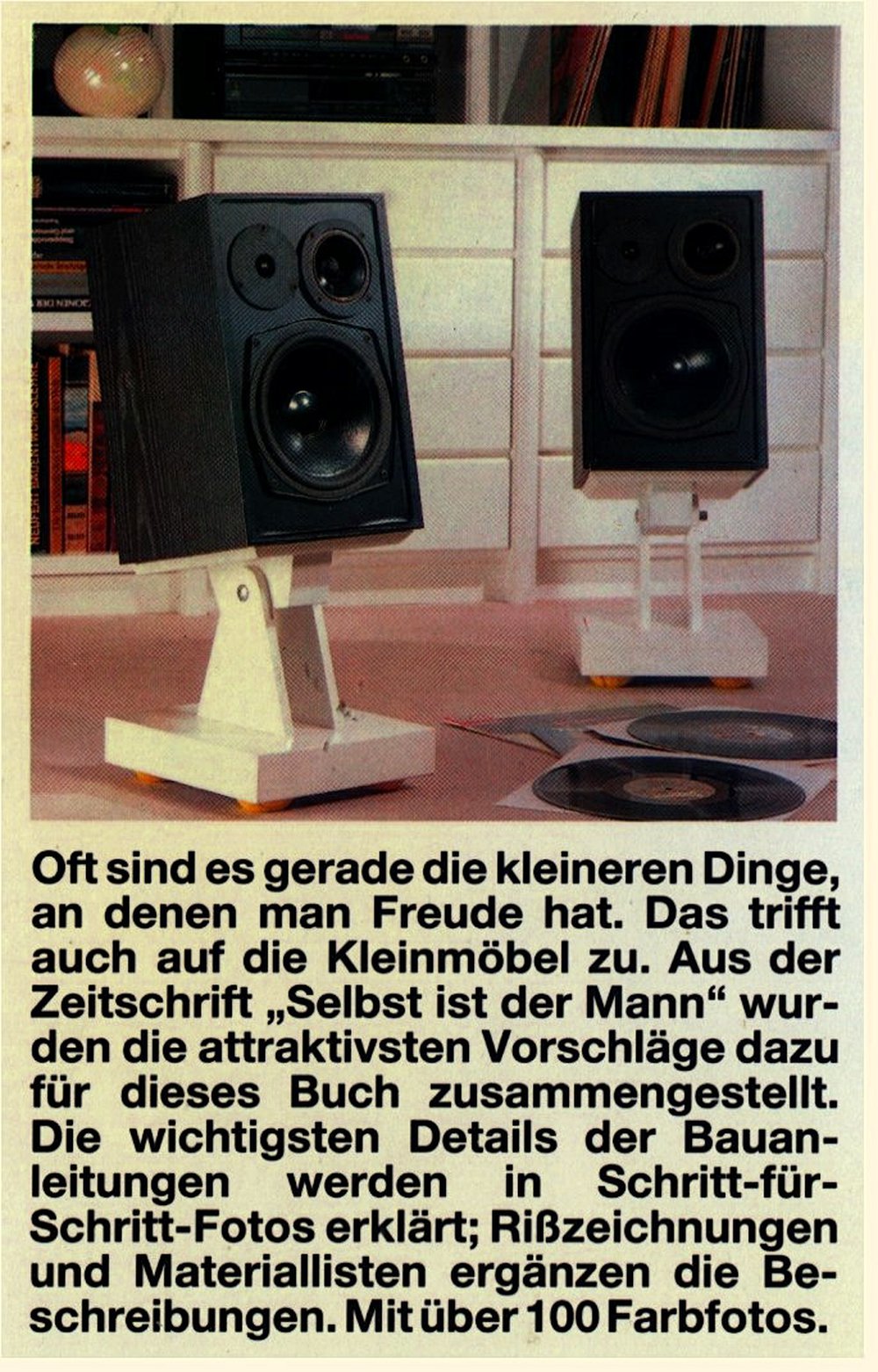 Nützliche und schöne Kleinmöbel - Das Heimwerkerbuch mit vielen farbigen Abbildungen