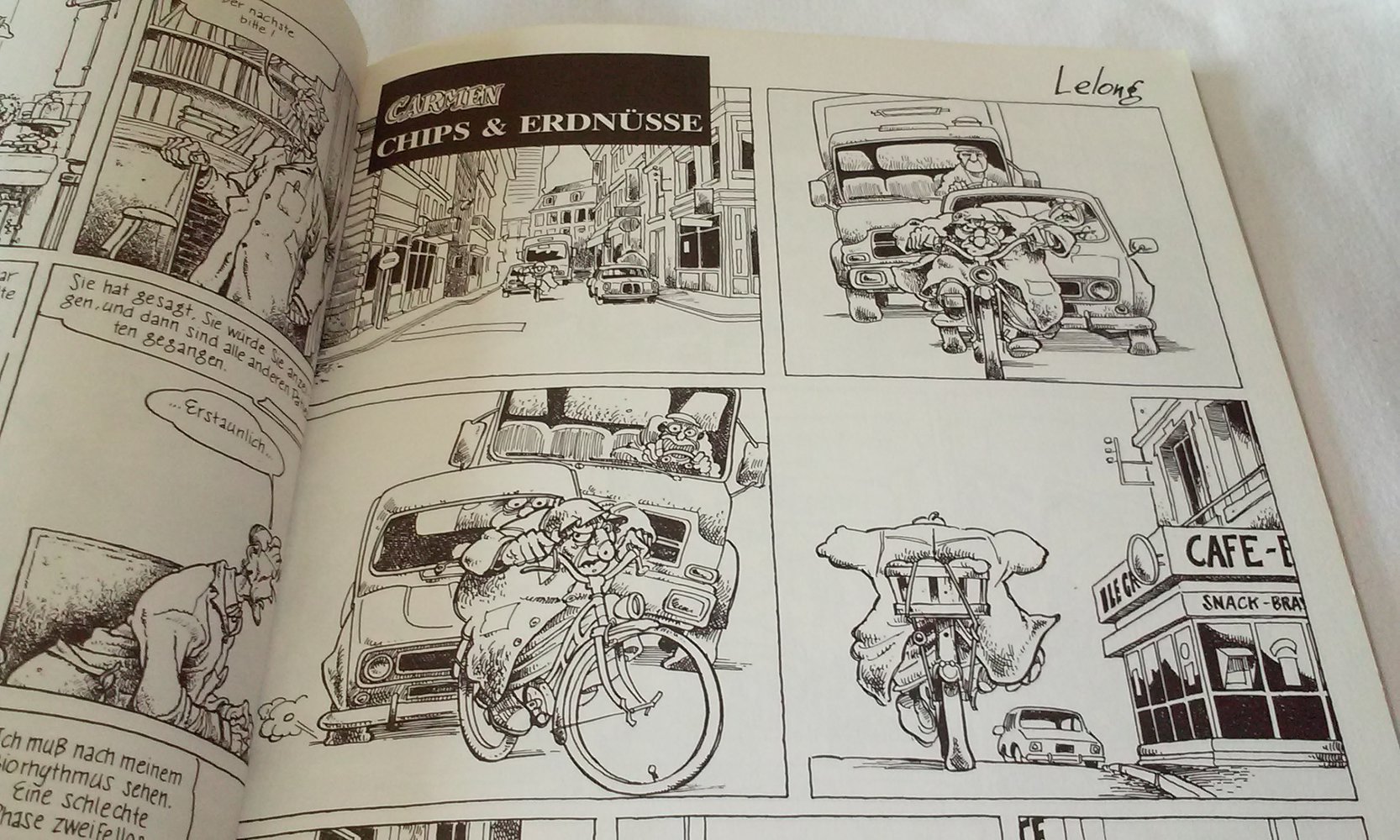 U-Comix - Carmen von Lelong (Abenteuer der streitbaren Oma Carmen) Deutsch  Sammlerstück Rarität