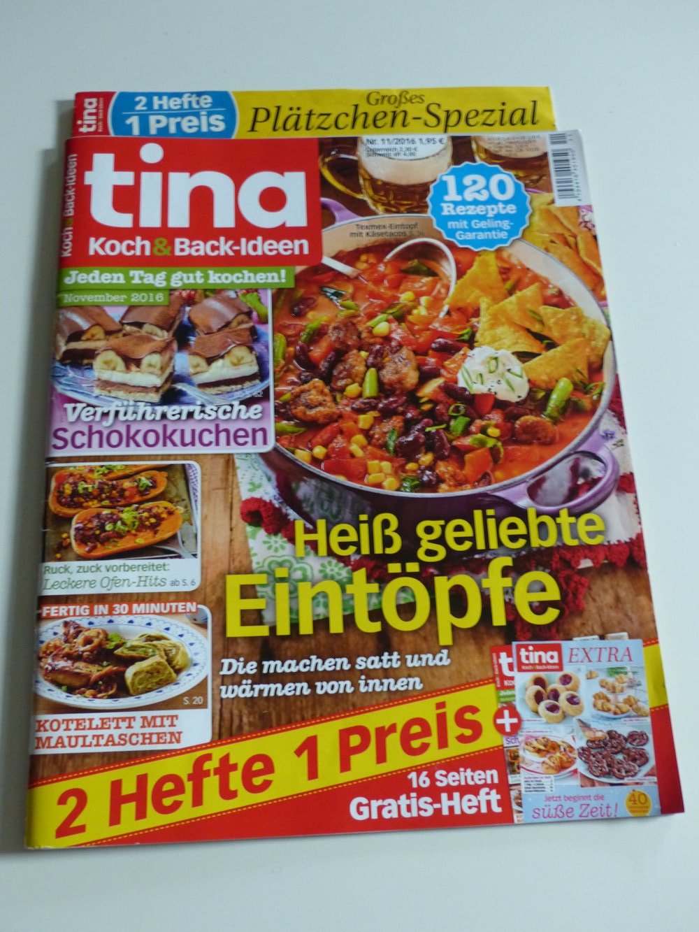 Tina Koch- und Backideen Nr. 11 2016