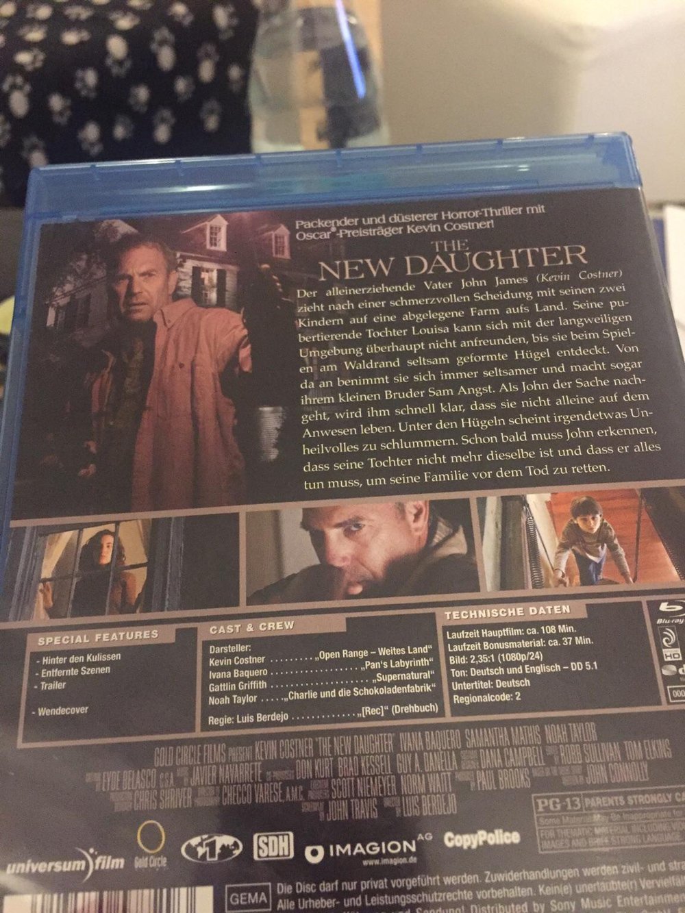 The New Daughter - BluRay - Horror Thriller