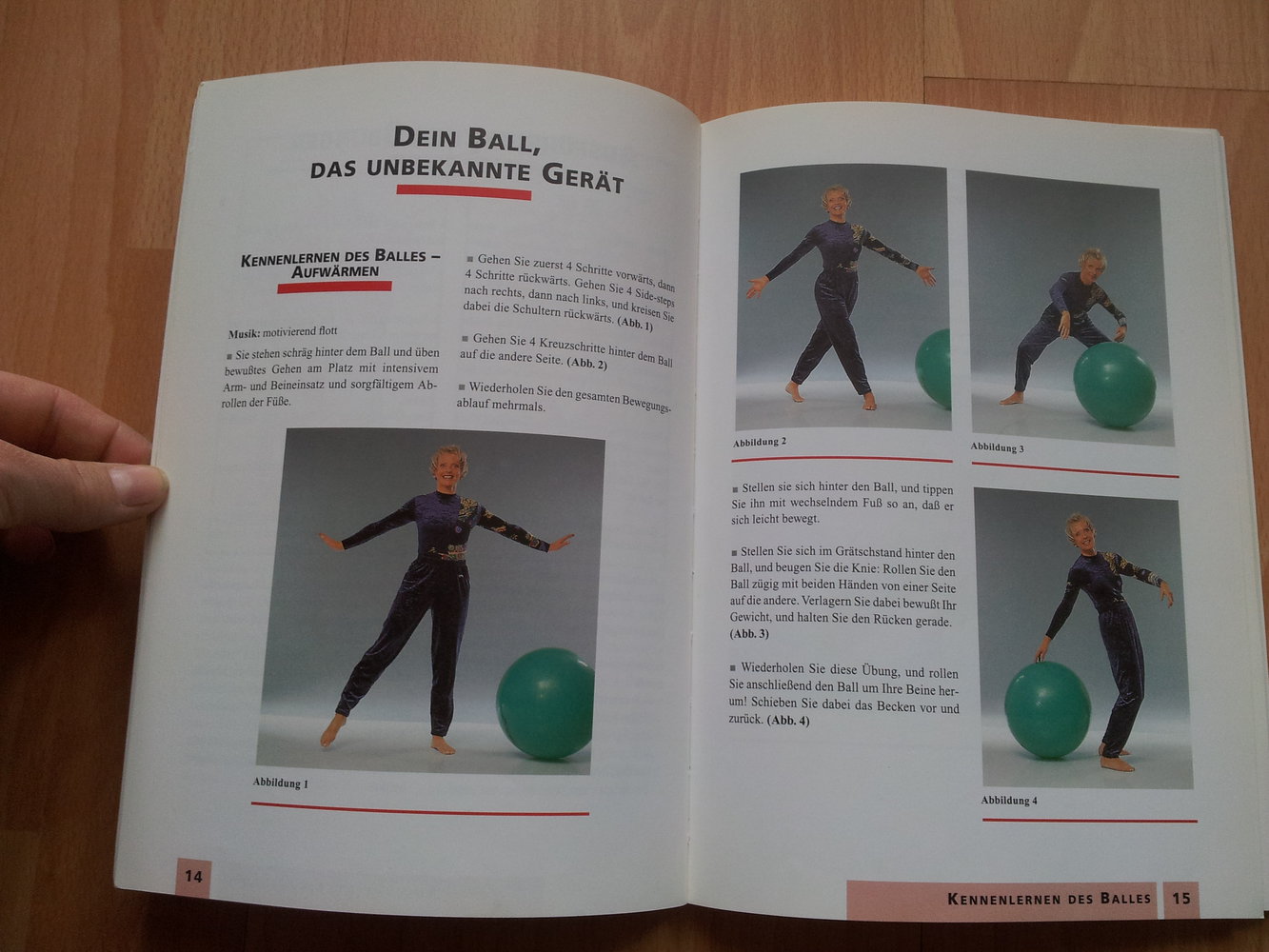Buch - Rückenschule mit dem großen Ball