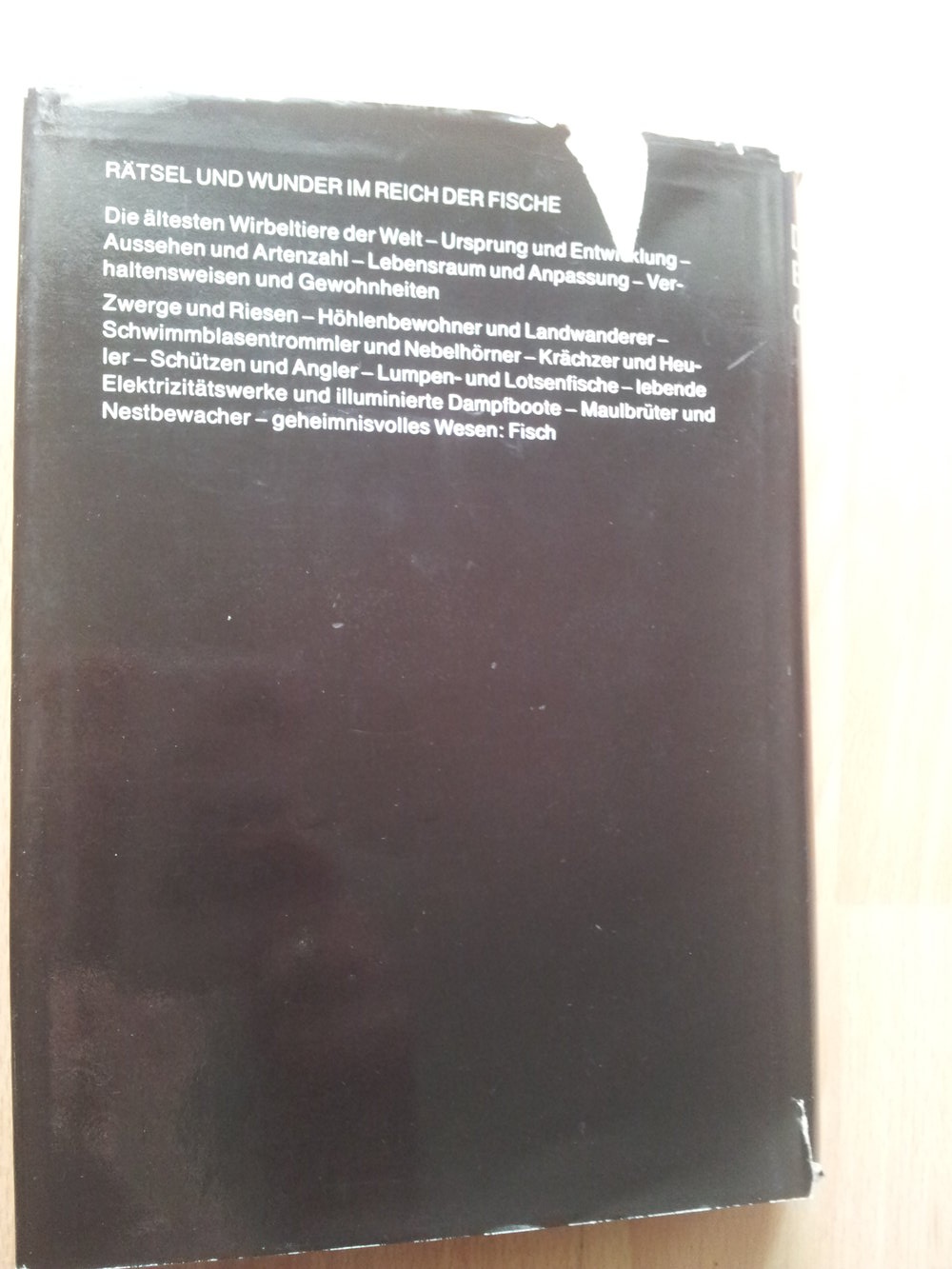 Buch - Das grosse Bilderlexikon der Fische 1969