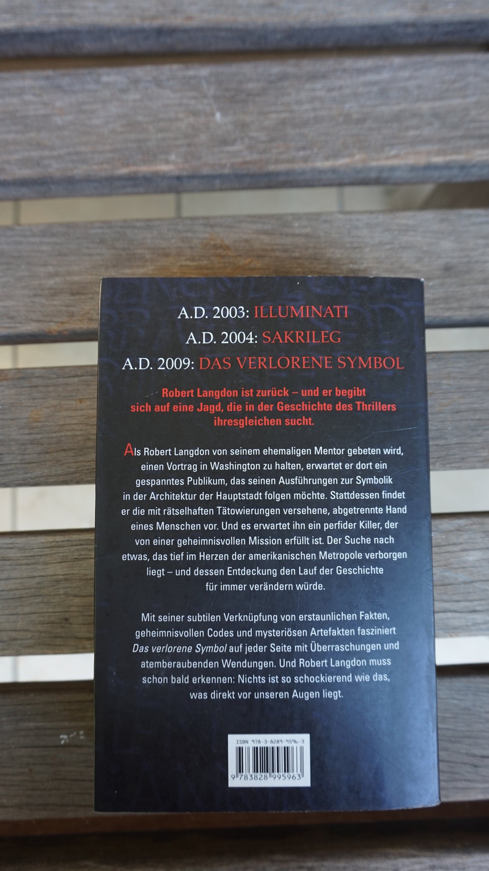 Das verlorene Symbol - Dan Brown! 