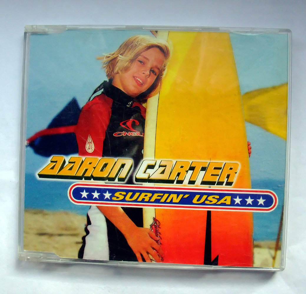 Aaron Carter – Surfin USA (Maxi-CD Single) * Beach Boys Backstreet Boys Pop Surfing 90er *