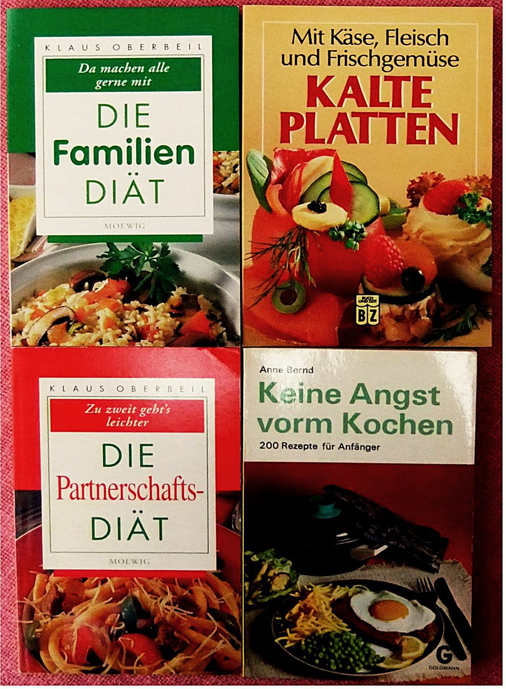 27 Koch- Backbücher mit über 6,6 Kilo - Ca. 4100 Seiten mit Kalte Küche - Gemüse - Wurst - Fisch - Italienische Küche - Nudeln
