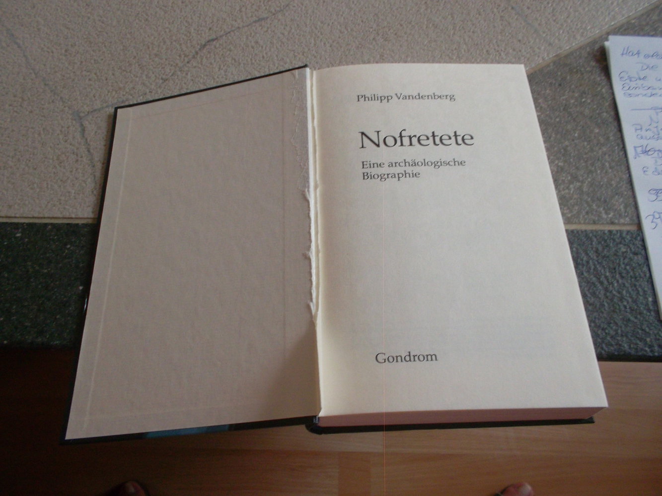 buch,nofretete,philipp vandenberg