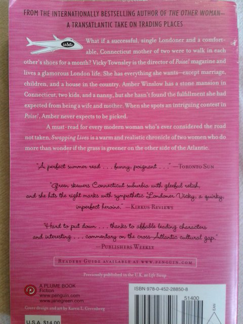 Swapping Lives von Jane Green - englisch