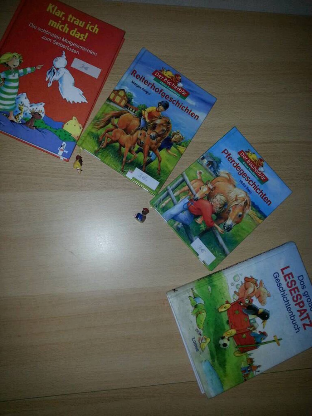 Viele Bücher für Leseanfänger oder fortgeschrittenen Leseratten