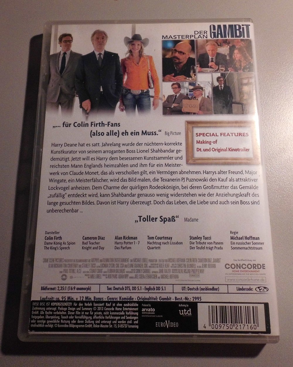 Gambit der Masterplan