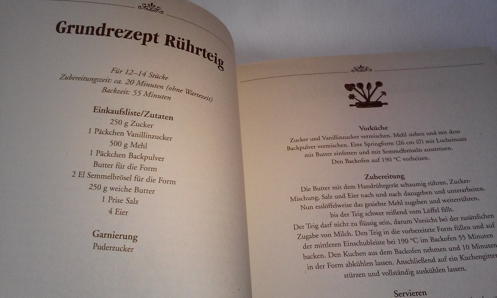 Altdeutsches Backbüchlein Petra Knorr Geschenktipp (Einzug z.B.)