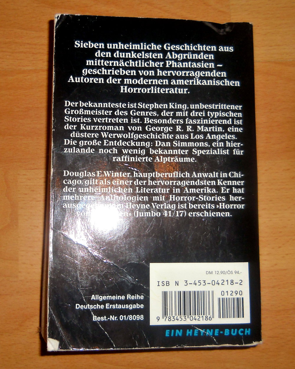 Strephen King-Nachtvisionen. Sieben beklemmende Geschichten.